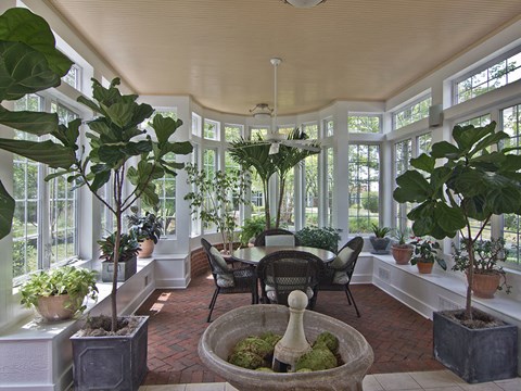 Indoor Conservatory at Dublin OH apartments